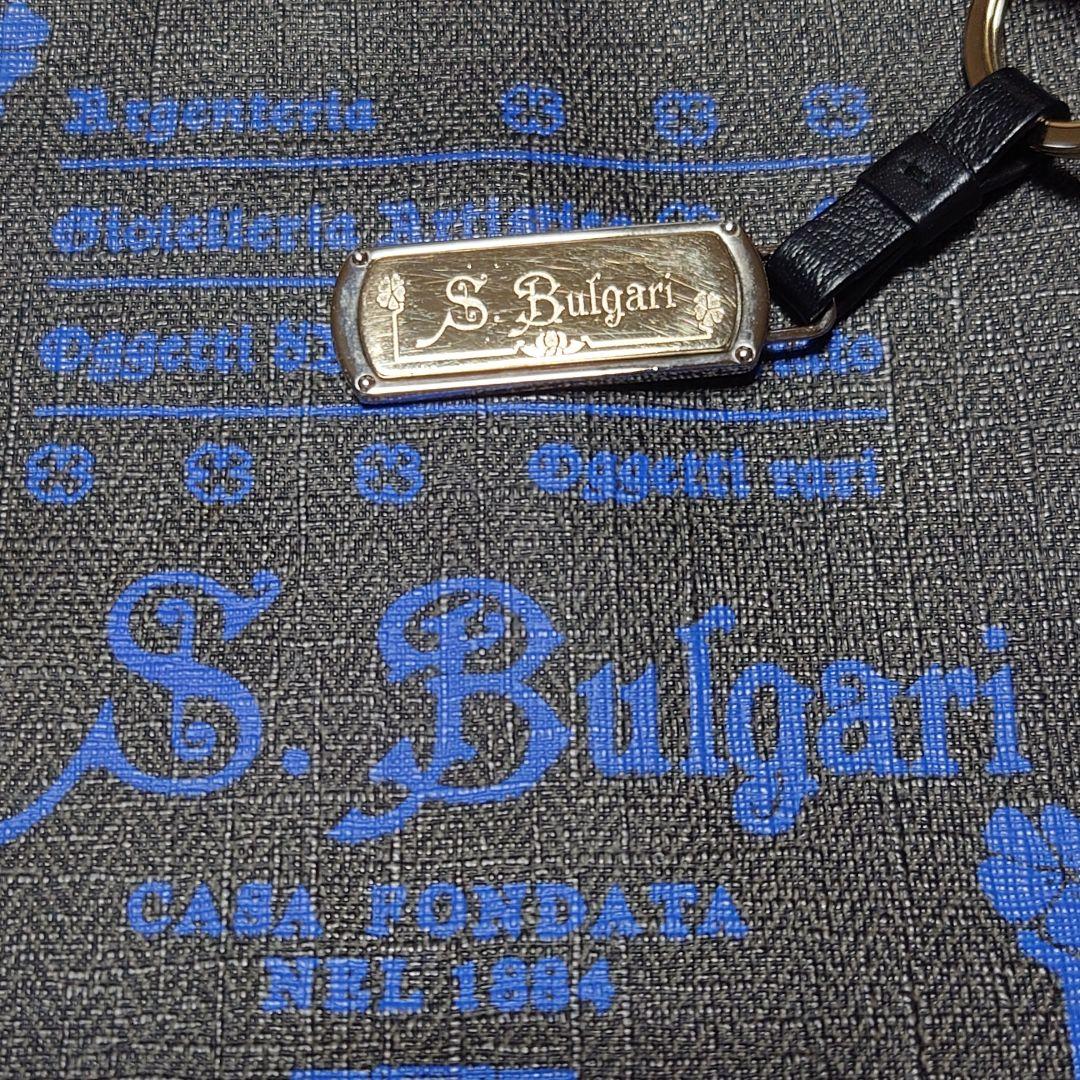 【美品】ブルガリ　BVLGARI　 コレツィオーネ　メンズ　ショルダーバッグ