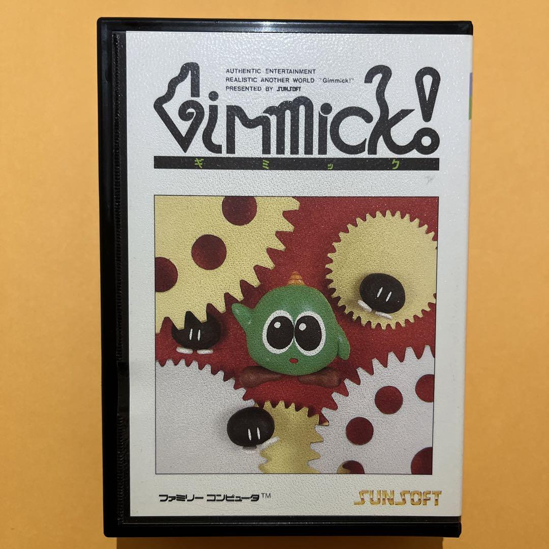 FC 美品 幻の逸品 ギミック Gimmick! 完品ハガキ付 ファミコン