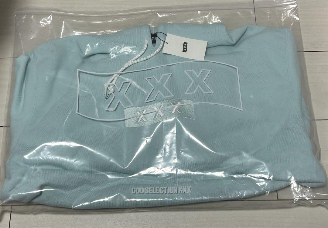新品未使用GOD SELECTION XXX パーカー フーディー　Mサイズ