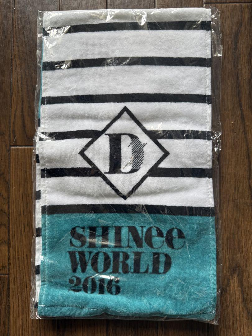 SHINee 公式タオル 水色　シャイニーワールドジャパン限定　マフラータオル SHINee 公式タオル 水色シャイニーワールドジャパン限定マフラー