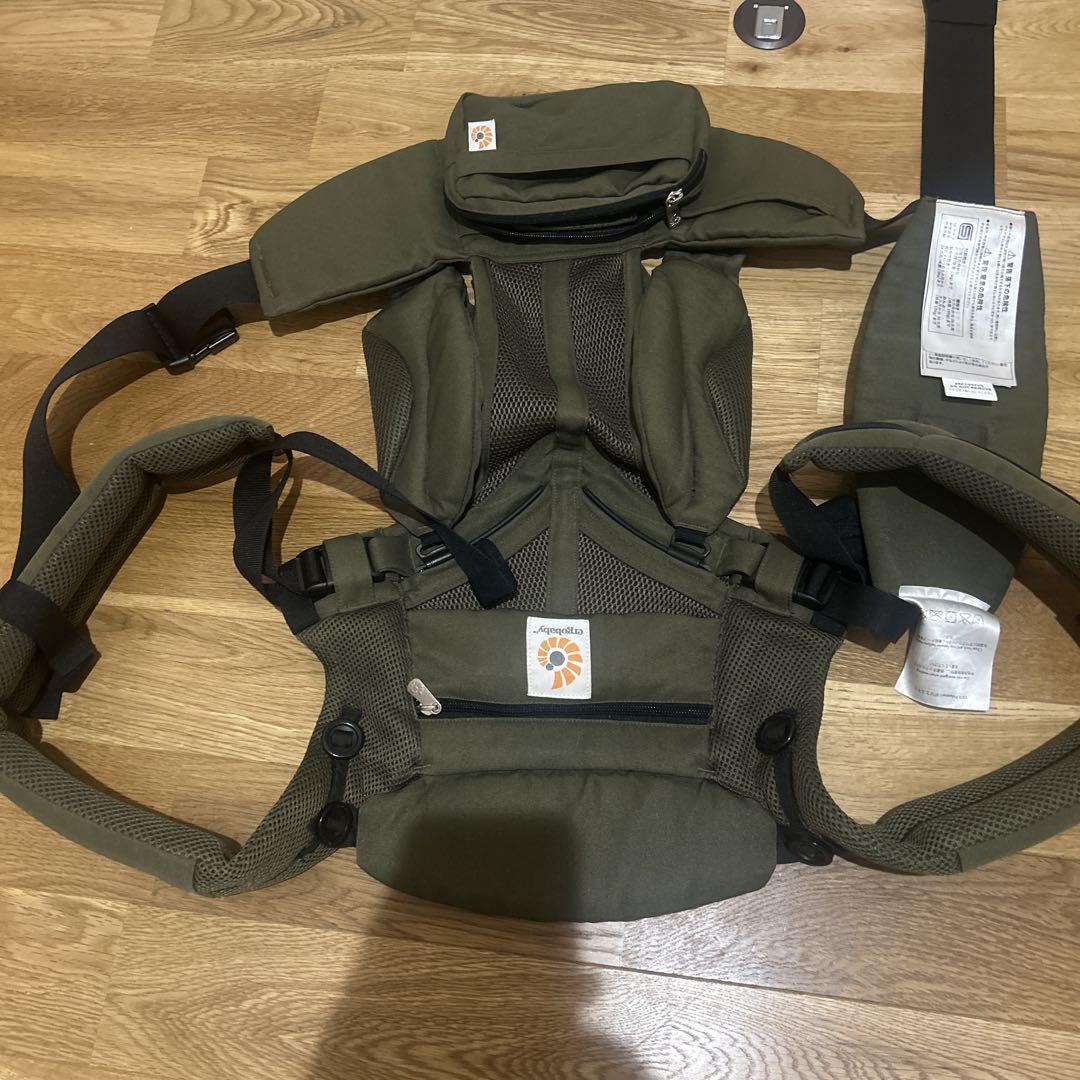 エルゴ オムニ360クールエアー 抱っこ紐 メッシュ カーキ
