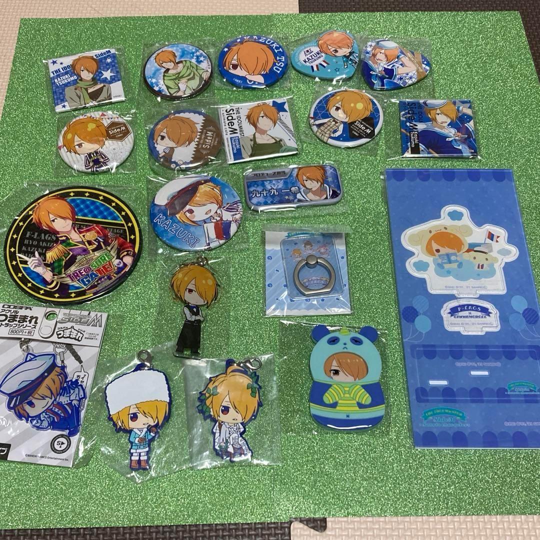アイドルマスターSideM　缶バッジ　アクキー　アクスタ　ラバスト SideM 九十九一希 缶バッジ アクキー ラバスト アクスタ まとめ