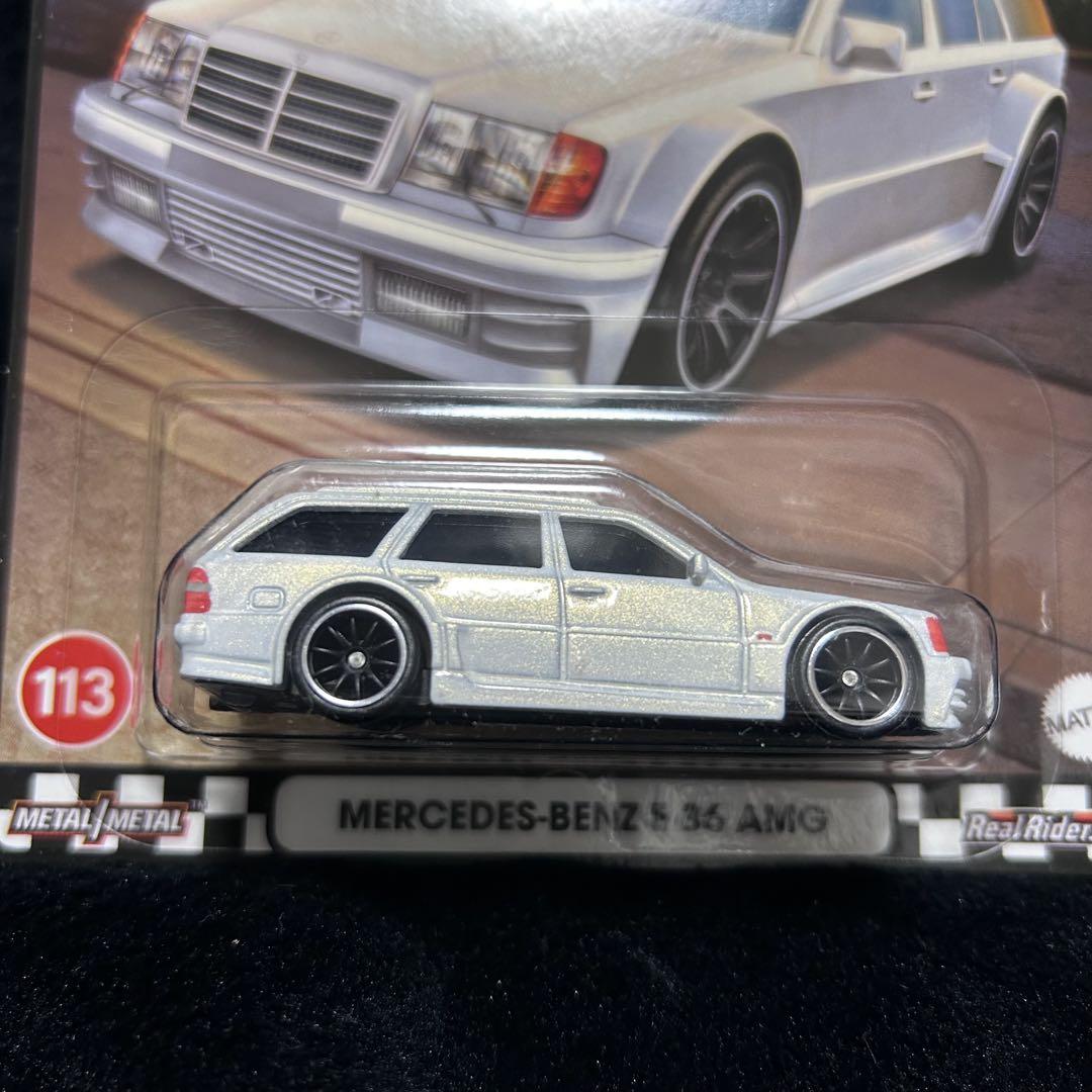 ☆ホットウィール ブールバード メルセデスベンツ E36 AMG 2台