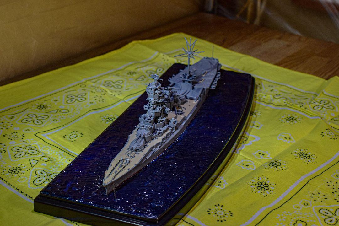 ハセガワ 1/700 日本海軍 航空戦艦伊勢 ジオラマ完成品