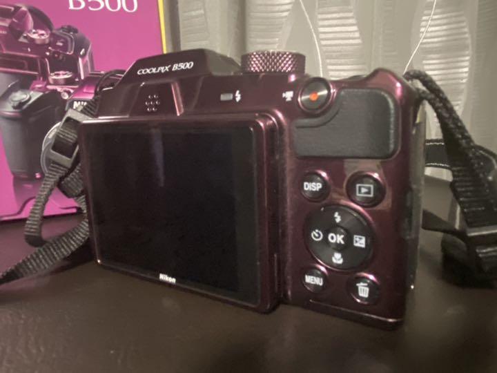 日本製新作 Nikon COOLPIX Bridge COOLPIX B500 PLUM QJU7H-m70831977817 定番100%新品