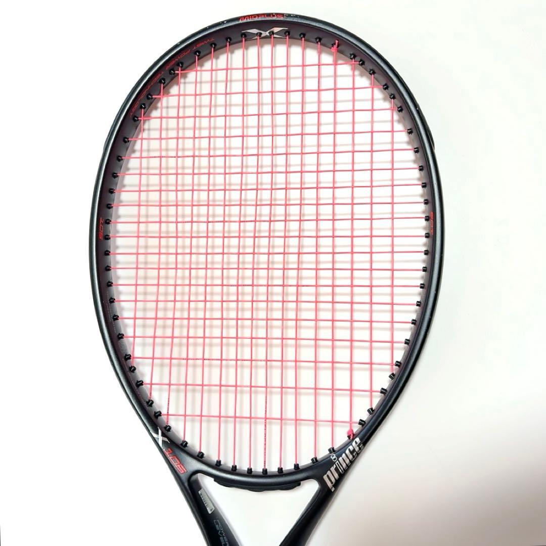 prince プリンス X105 硬式テニスラケット G2 ブラック 右利き prince プリンス X105 硬式テニスラケット G2 ブラック 右利き