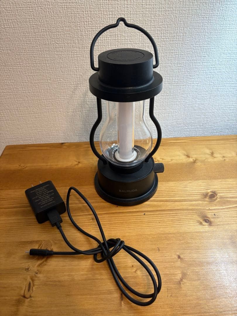BALMYDA 充電式 ブラック ランタンBALMUDA OLIVEOS_COM_TR