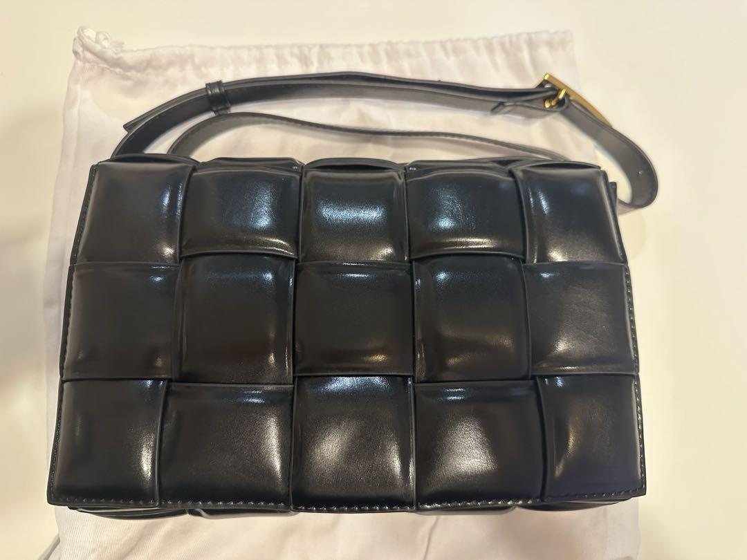 BOTTEGA VENETA ミニ ウォレス ショルダーバッグ ブラック
