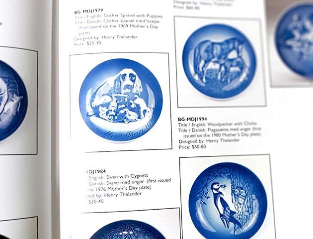 図録　ロイヤルコペンハーゲン CHRISMAS PLATESコレクション 洋書