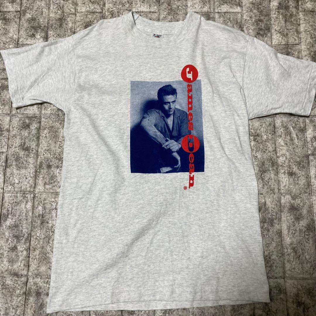ジェームス・ディーン USA製 90s フォトTシャツ グレー M