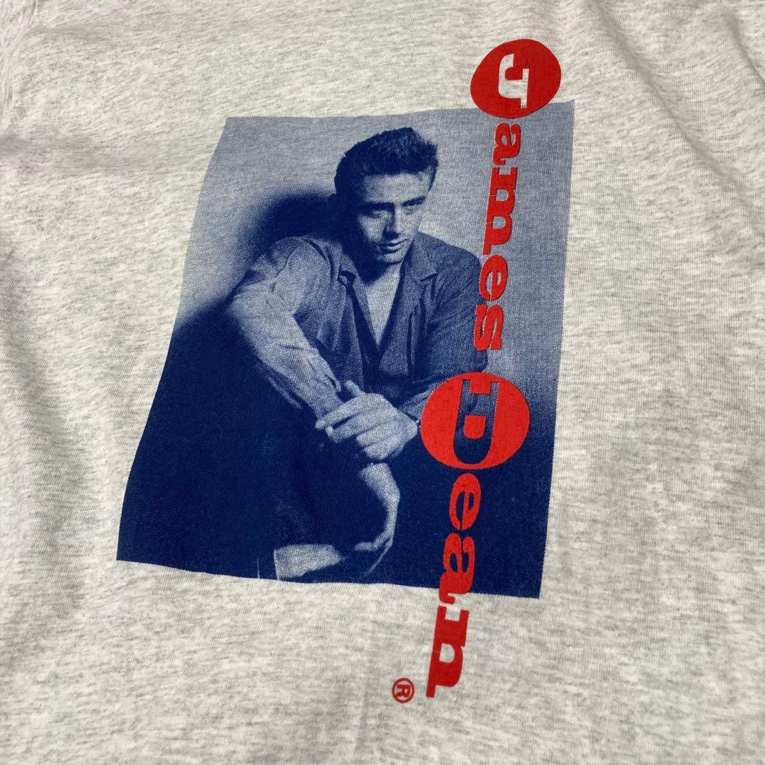 ジェームス・ディーン USA製 90s フォトTシャツ グレー M
