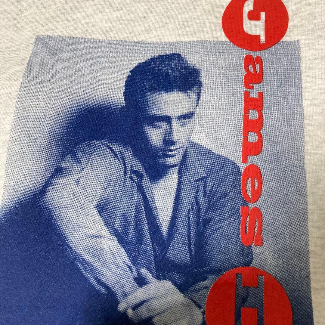 ジェームス・ディーン USA製 90s フォトTシャツ グレー M