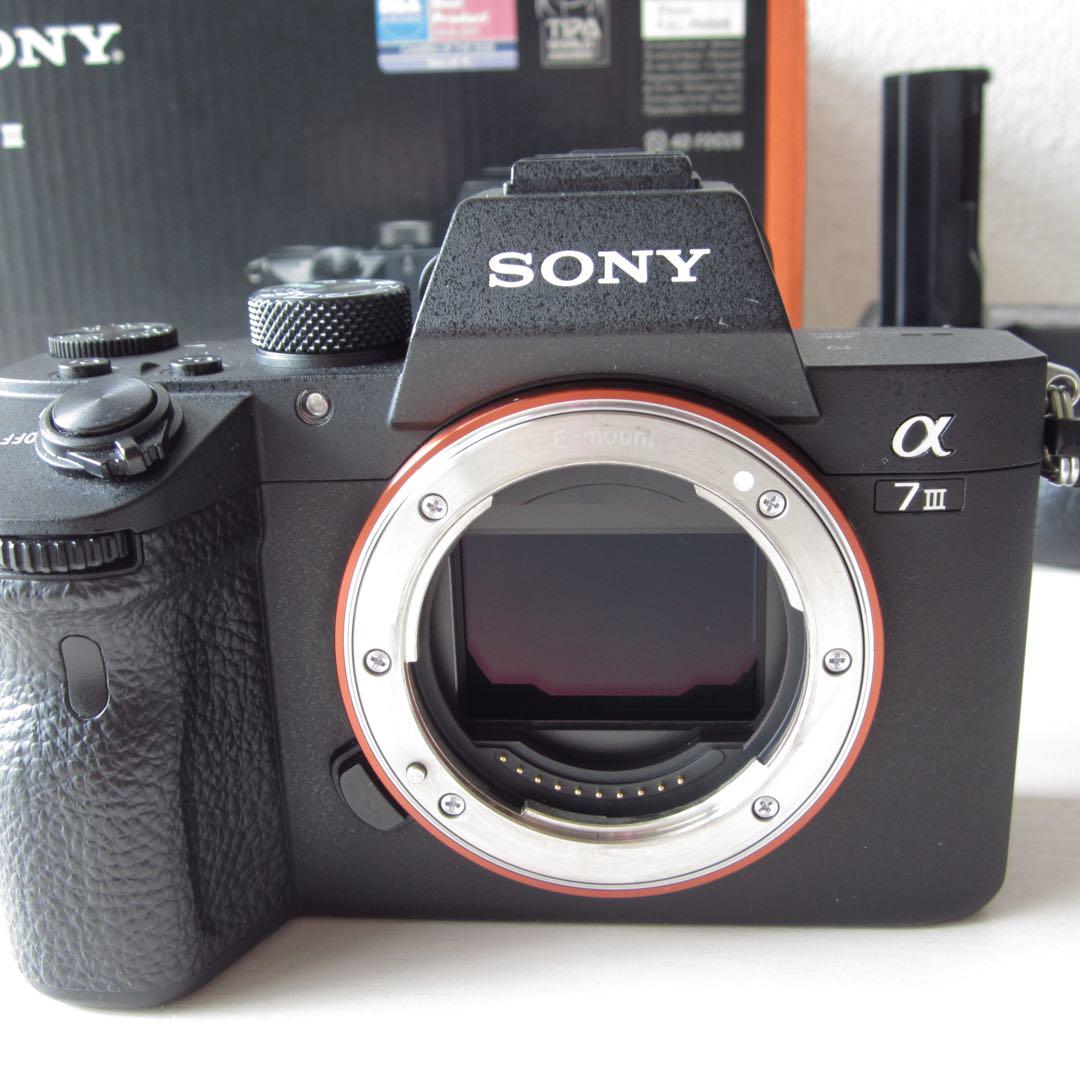 SONY α7 III + 縦グリップ付き VG-C3EM