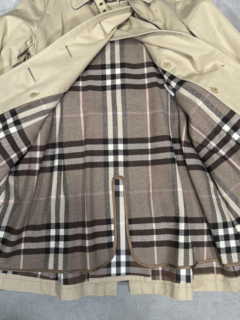 【美品】ベルト ライナー付き バーバリー シングルトレンチコート38号