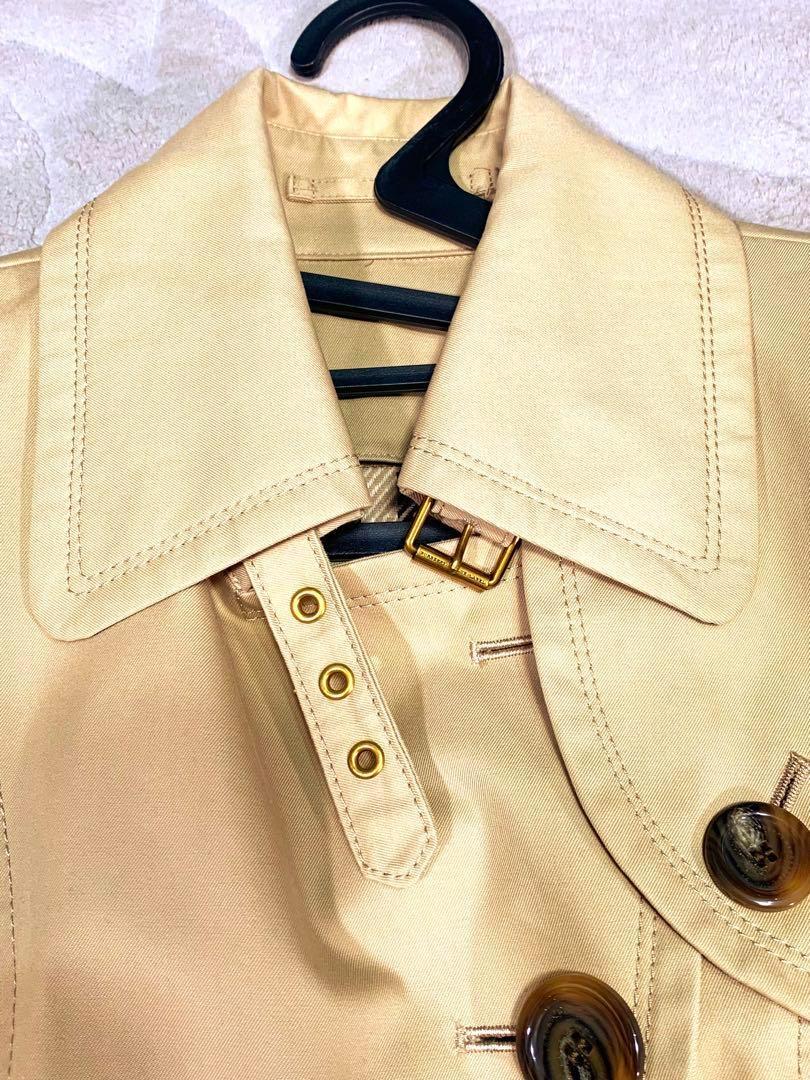 【美品】ベルト ライナー付き バーバリー シングルトレンチコート38号