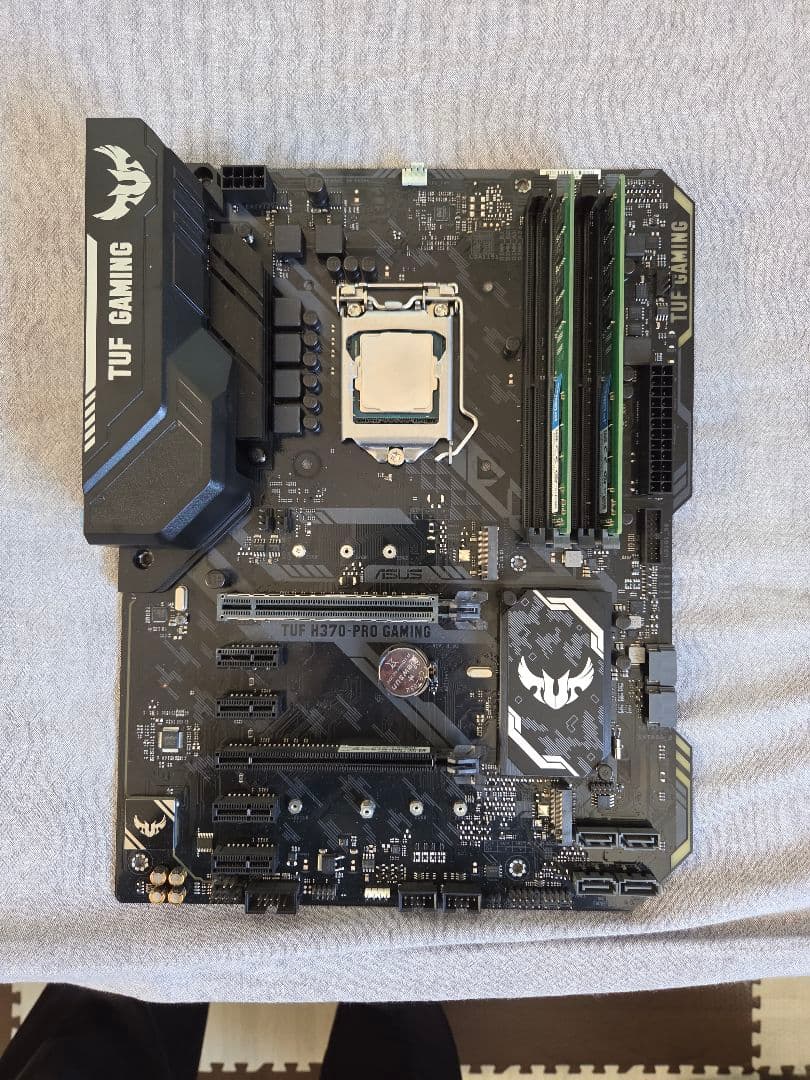 Core i5 8400 H370マザーボード DDR4 16GBメモリセット目立った傷や汚れなし