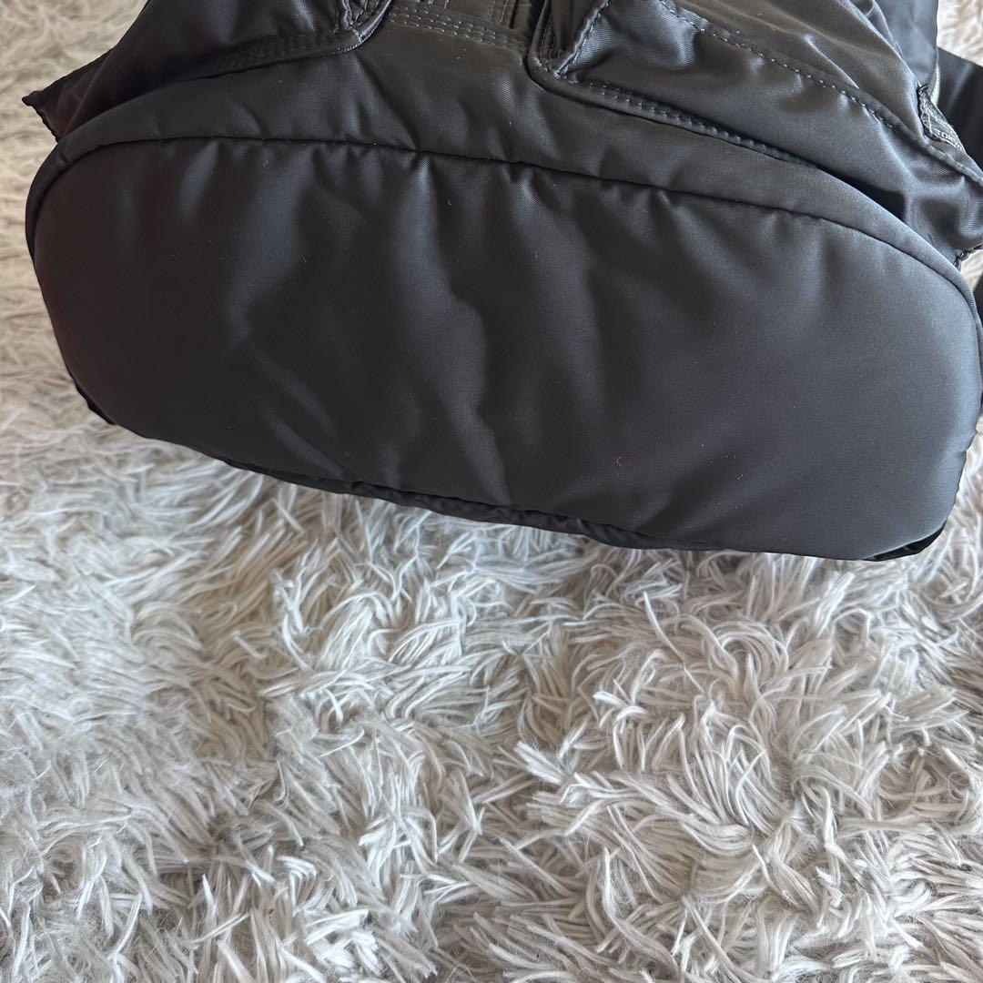 美品 PORTER ブラック タンカー バックパック 収納袋付き