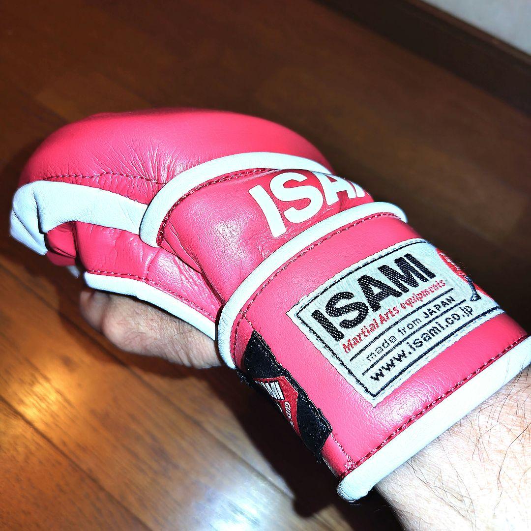 【洗える】ISAMI イサミ　オープンフィンガーグローブ　Lサイズ