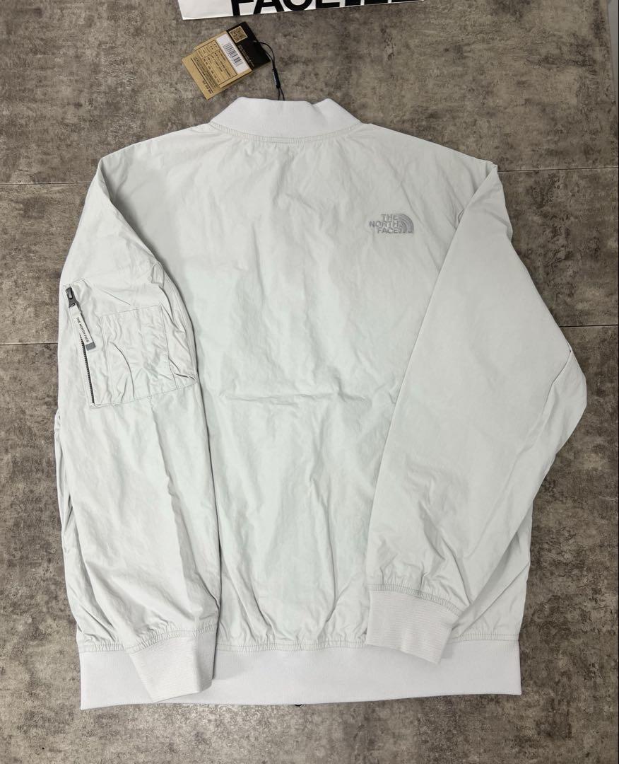 ノースフェイス新作MA-1 ALL-ROUND BOMBER ライトグレー