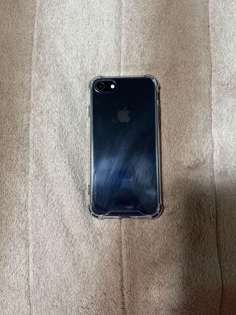【受注生産品】 Apple iPhone 8 64GBブラック 本体 クリアケース付き 携帯電話本体