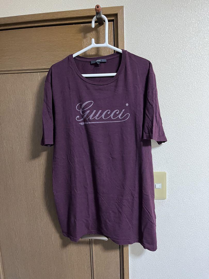 納得できる割引 GUCCI グッチ ロゴプリントTシャツ サイズXL トップス