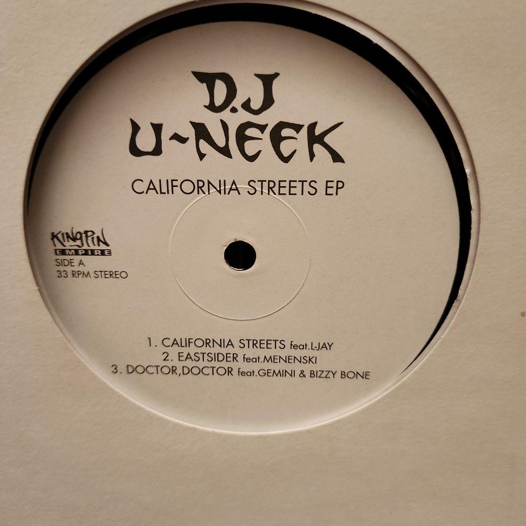 邦楽 DJ U-NEEK CALIFORNIA STREETS EP