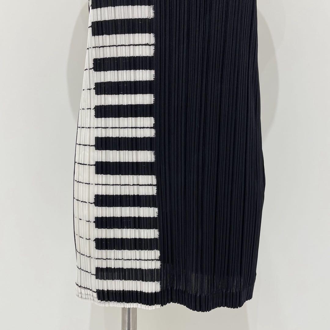 イッセイミヤケPLEATS PLEASE プリーツプリーズ　チュニック　ピアノ