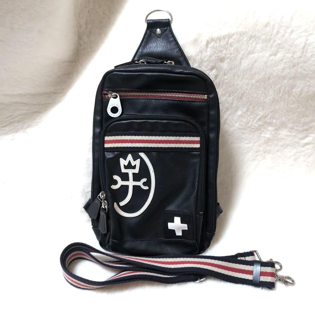 【カステルバジャック】ボディーバッグ　　　 ワンショルダー　黒 4,950円