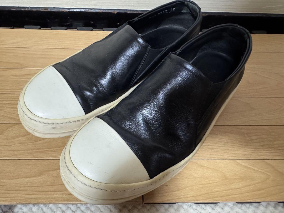 Rick Owens sneaker archive42 レザースリッポン