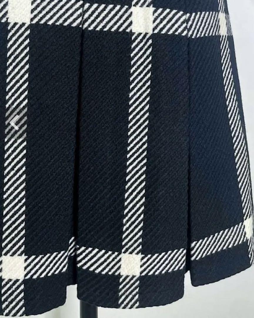ファッション 【もち様専用】シェリエ sheller チェックプリーツ ファッション 【もち様専用】シェリエ sheller チェックプリーツ