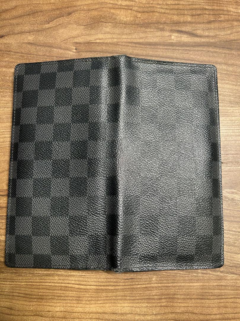 LOUIS VUITTON 二つ折り長財布 グラフィット ポルトフォイユ ブラザ