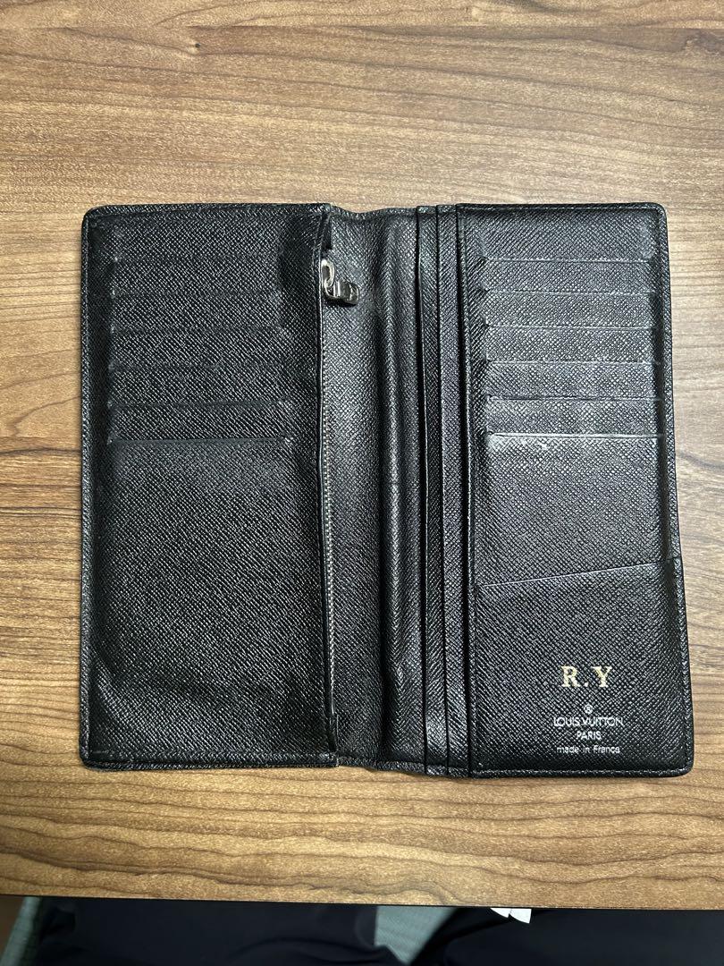 LOUIS VUITTON 二つ折り長財布 グラフィット ポルトフォイユ ブラザ