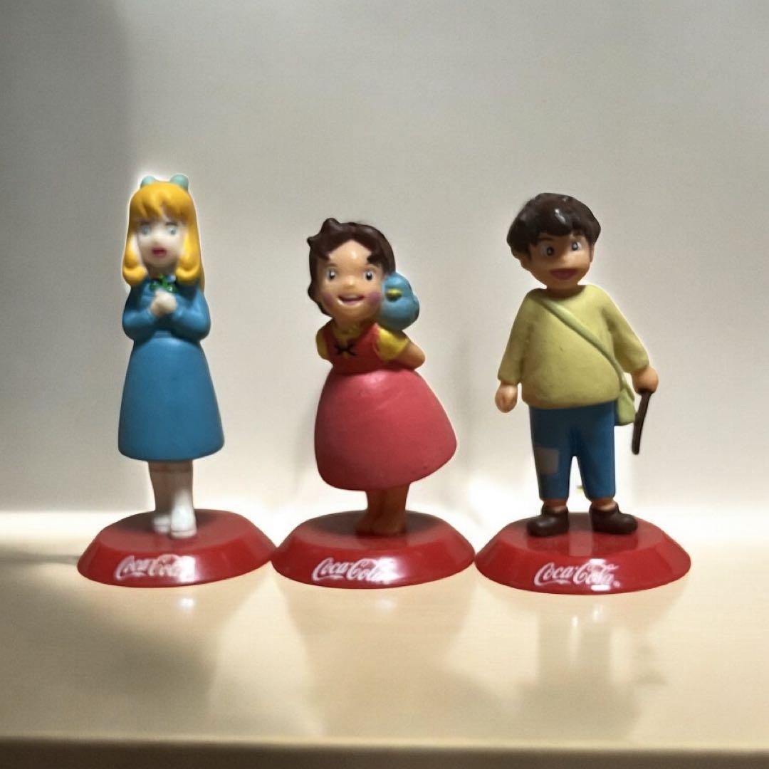 コカコーラ非売品】アルプスの少女ハイジ フィギュア 7体セット