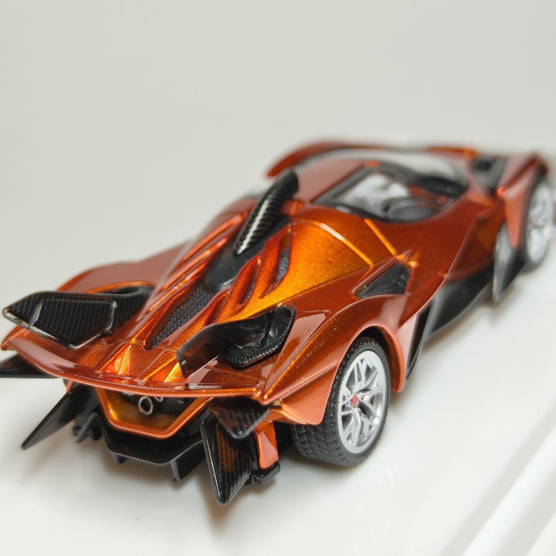 車魔王 1/64 Apollo Project EVO オレンジ