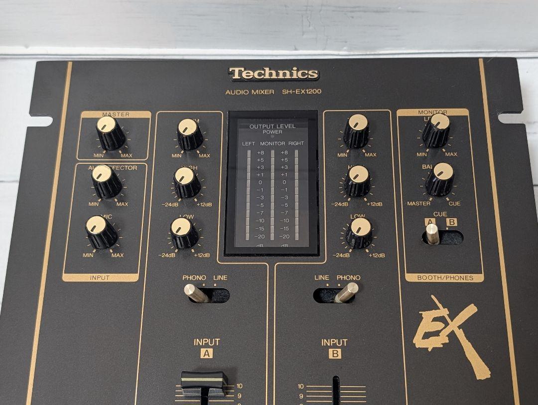 Technics SH-EX1200 テクニクス DJミキサー　BK