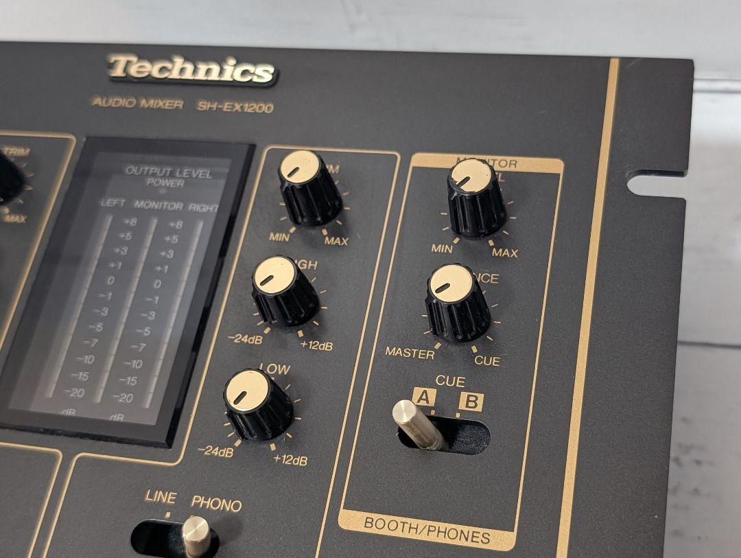 Technics SH-EX1200 テクニクス DJミキサー　BK