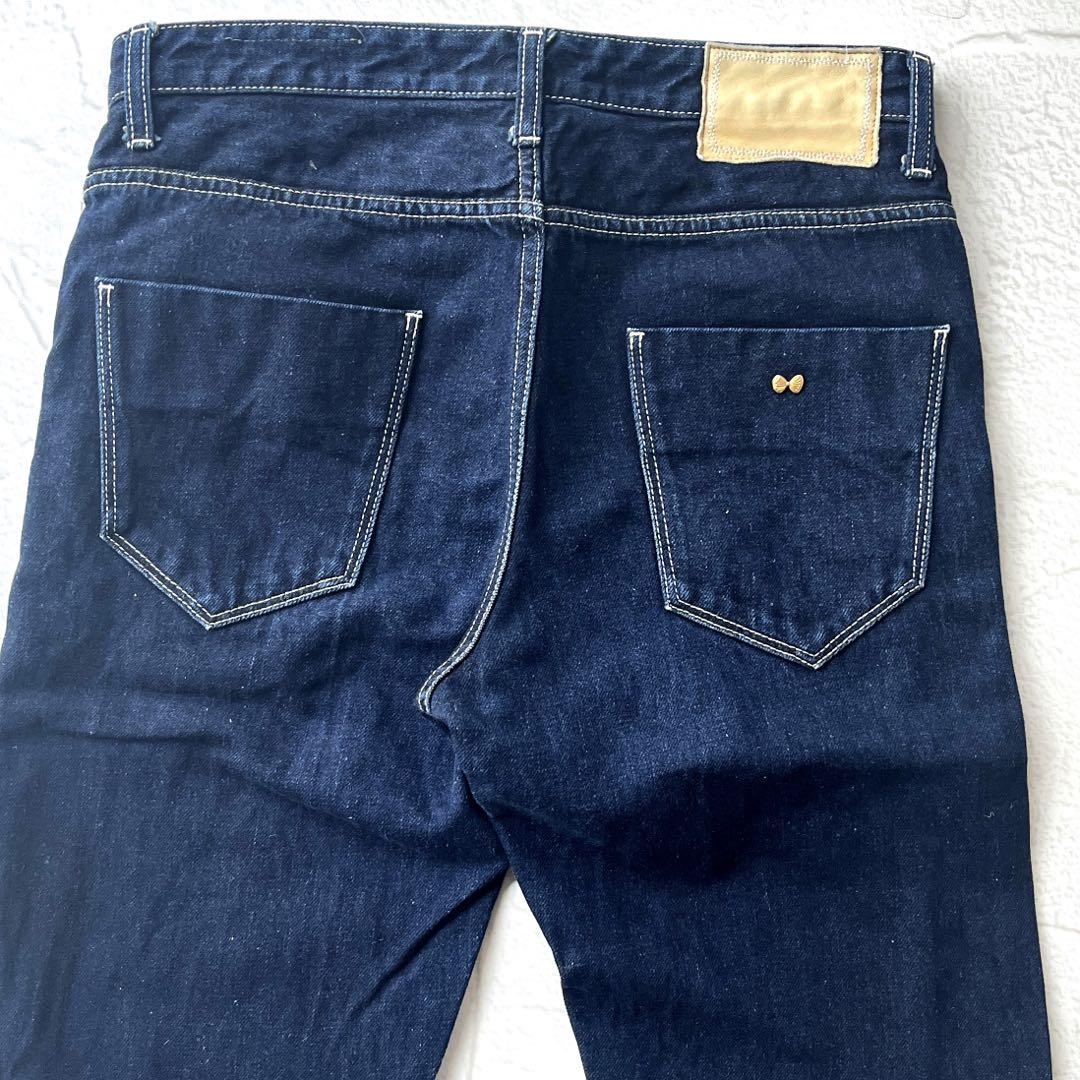 【美品】ミナペルホネン alwaysストレートデニム36