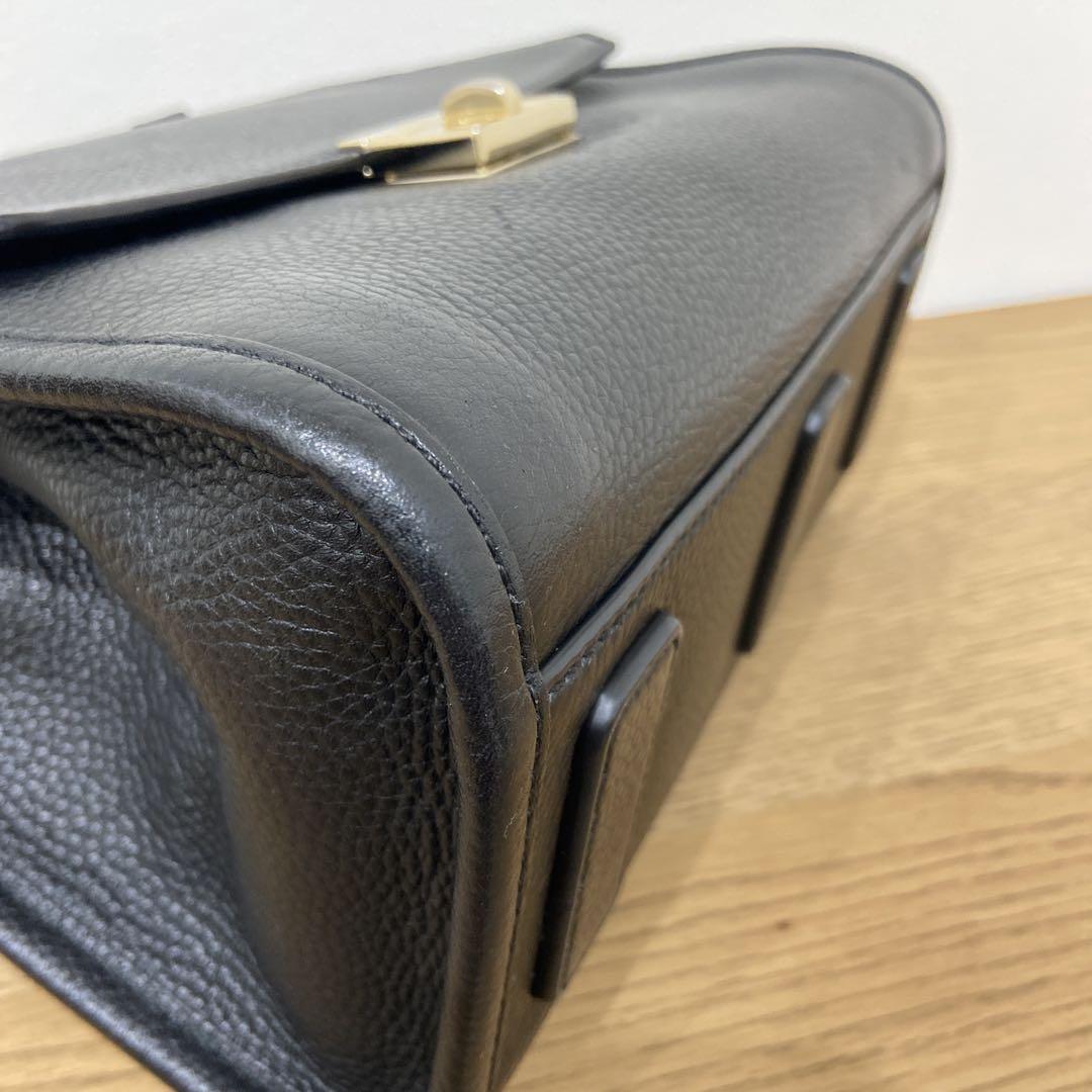 美品 バリー BALLY レザー 2way バッグ BREEZE SM 黒