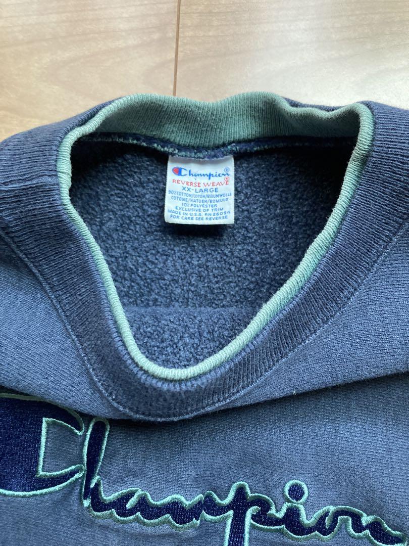 Champion リバースウィーブ トレーナー ネイビー