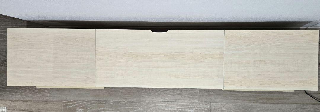 ローボード 150cm メープル 背面収納 テレビ台 GIK-150