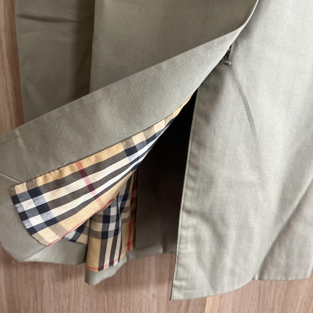 Burberry's ステンカラーコート ライナー付き　ライトカーキ