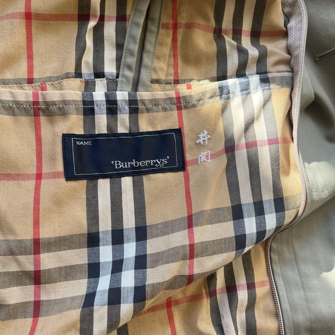 Burberry's ステンカラーコート ライナー付き　ライトカーキ