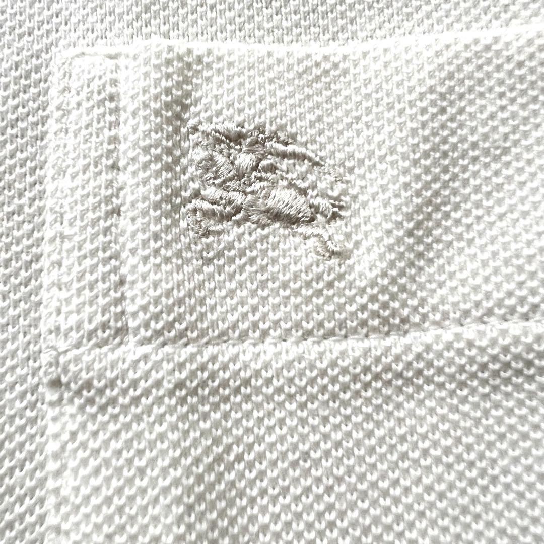 【美品】BURBERRY バーバリー ポロシャツ 半袖 ノバチェック LL