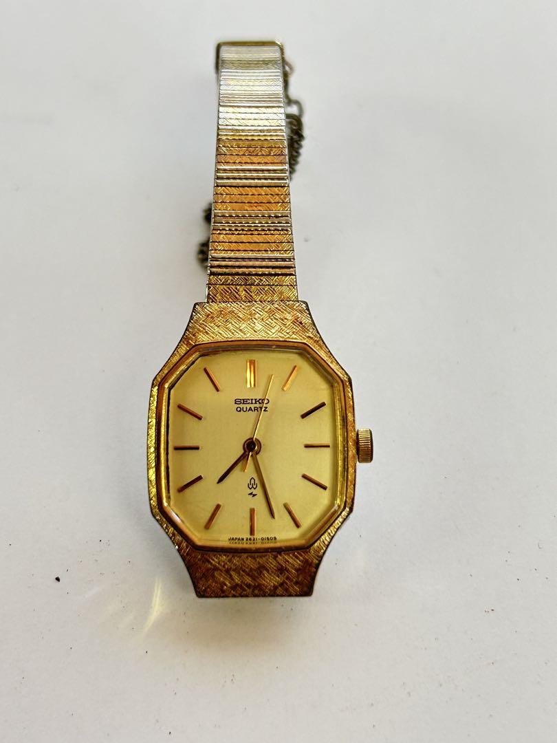P671 SEIKO クォーツ 時計 2621-5100 ゴールド - メルカリ