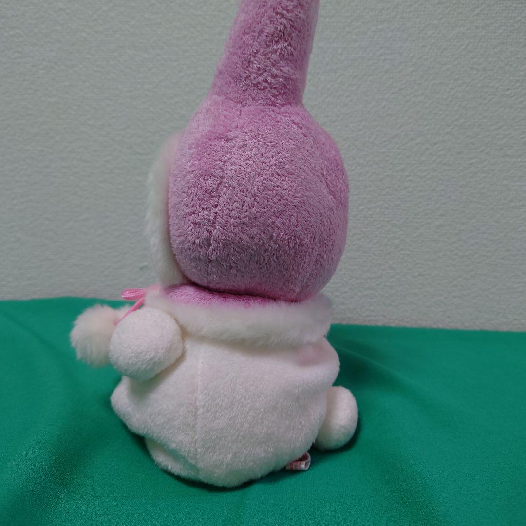 マイメロディ　ぬいぐるみ　雪だるま　ふわふわ　マスコット　2003　レトロ　レア