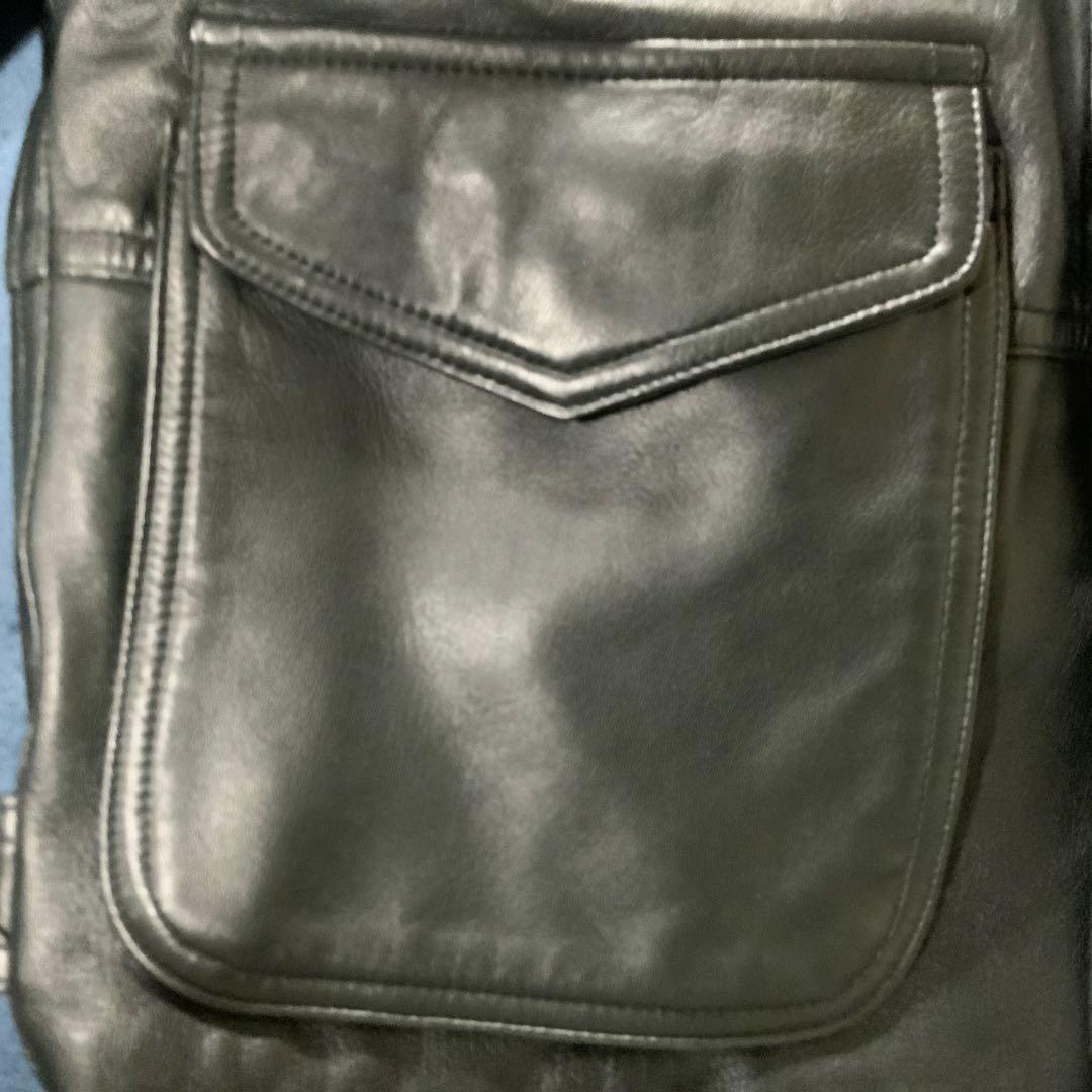 ブラック ラムレザーオーバーサイズジャケット ブラック ラムレザーオーバーサイズジャケット