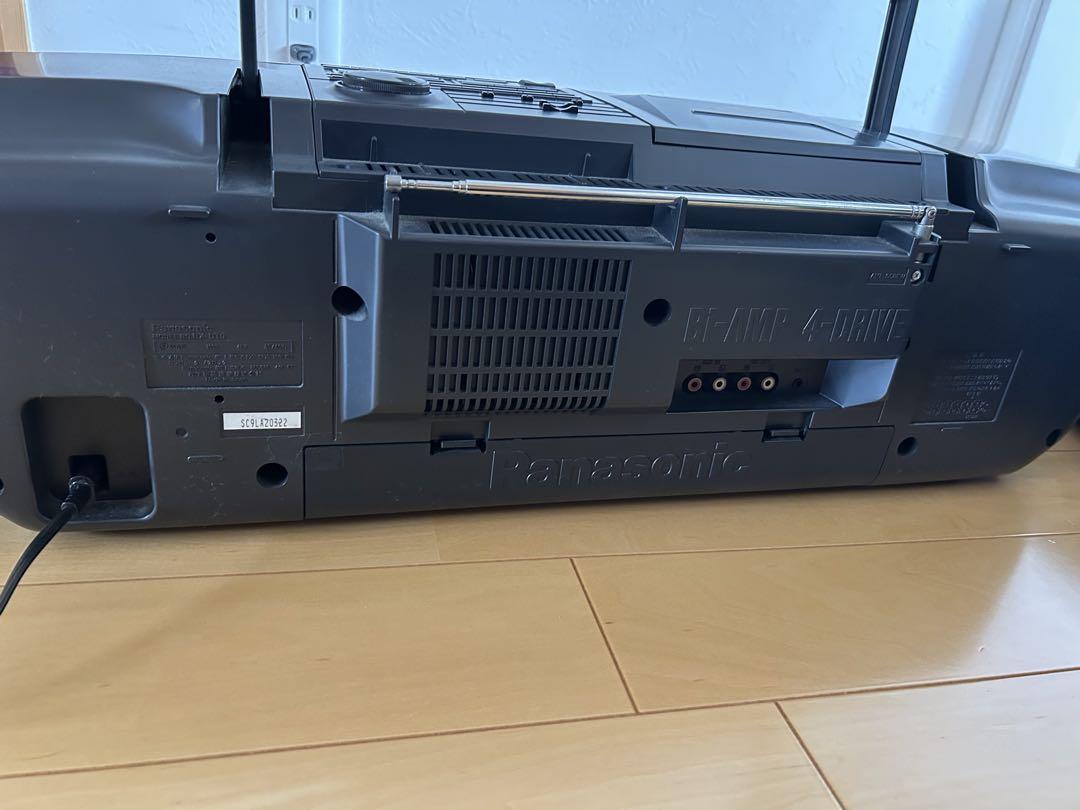 Panasonic RX-DT9 ラジカセ　リモコン付き