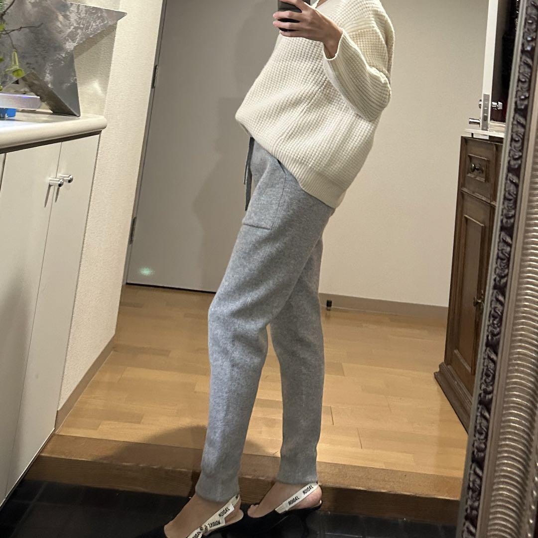 drawerグレーダブルフェイスニットパンツ★メ27