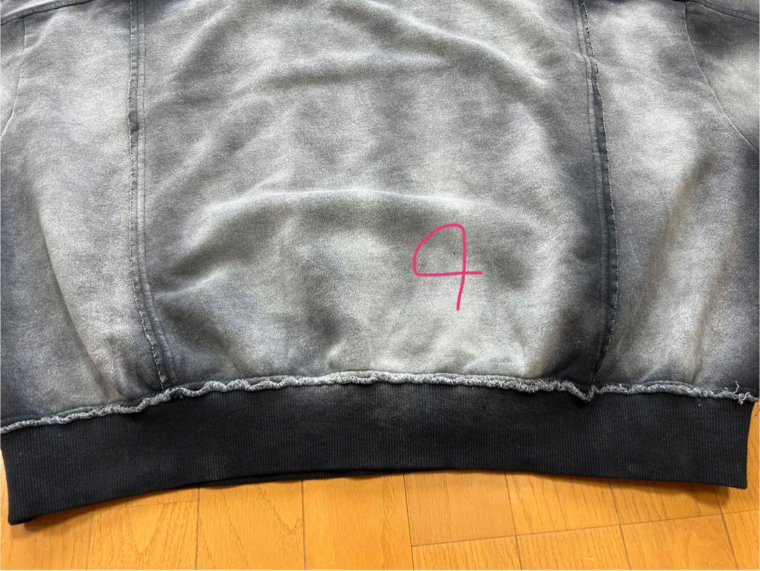 トップス Lui's HARD BLEACH SWEAT