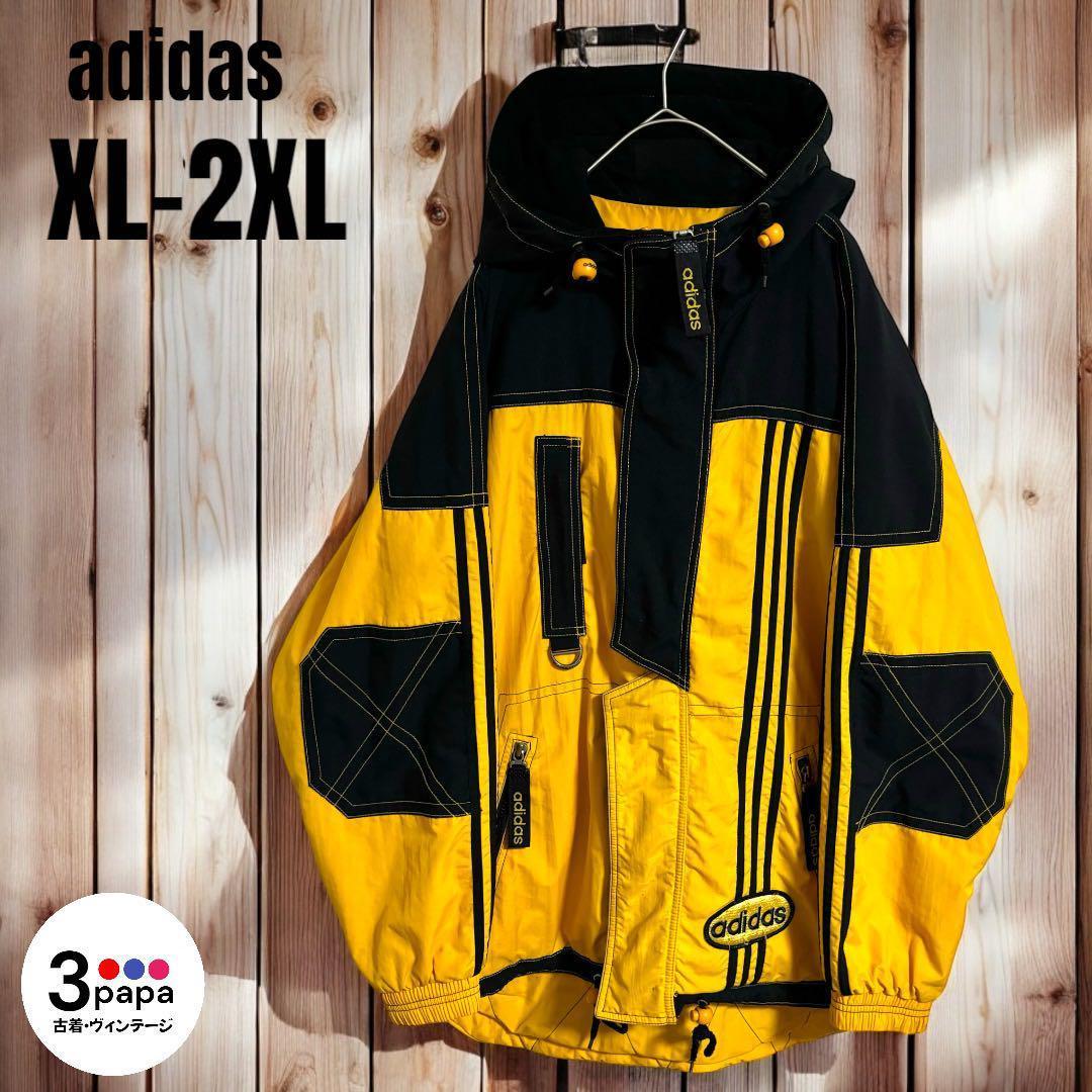 adidas アディダス ナイロンジャケット マウンテンパーカー XL-2XL